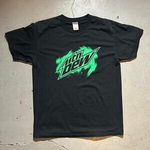 90s mountain dew soda black